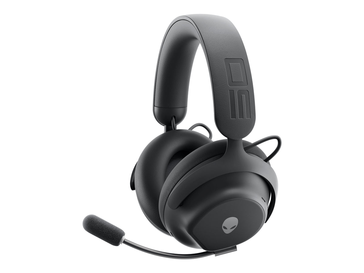 Dell Gaming Headset | Alienware Pro | Bluetooth | Over-Ear | Microphone | Dark Side of the Moon | Noise canceling
