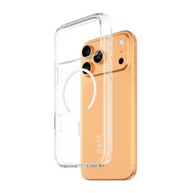 PanzerGlass Flagship Case | Back cover | Apple | iPhone 17 Pro Max | Recycled plastic | Transparent | Urban Explorer w. White MagSafe