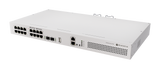 MikroTik | Cloud Router Switch with RouterOS L5, racmount case | CRS418-8P-8G-2S+RM