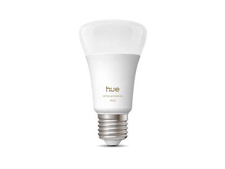 Philips Hue WA 1100 A60 1P EU | E27 | 8.1 W | Warm to cool white light | Bluetooth and Zigbee