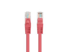 Lanberg Patchcord CAT.5E UTP 1M fluke passed 10-pack, Red | PCU5-20CC-0100-R