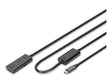 Digitus | Active USB 3.2 Gen1 5G extension cable | DA-73111 | USB-C to USB-A