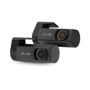 Mio MiVue R860WD, Dash Cam | GPS | Wi-Fi | Front and rear cams synchronized for recording with an unobstructed view; 11.26" IPS anti-glare touchscreen; Upgrade to the STARVIS 2 technology for clear details; Integrated high speed Wi-Fi – Quick pairing usin