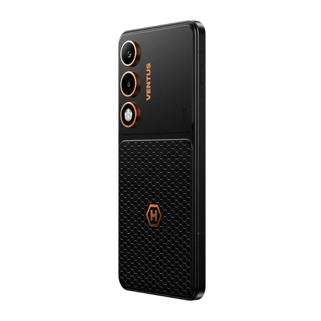 Hammer Ventus 5G | Smartphone | Black | 6.77 " | AMOLED | 2392 x 1080 pixels | MediaTek | Dimensity 7100 | Internal RAM 8 GB | 256 GB | Dual SIM | 3G | 4G | 5G | Main camera resolution 108 MP | Android | Secondary camera resolution 32 MP | 16 | 5000 mAh