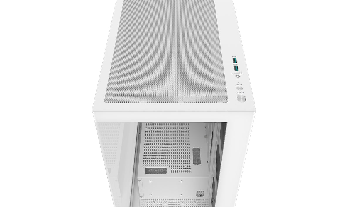 Deepcool Case | CG580 WH | Mid Tower | ATX PS2 | White