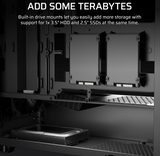 Corsair PC Case | 3200D RS | Mid-Tower | Smoke
