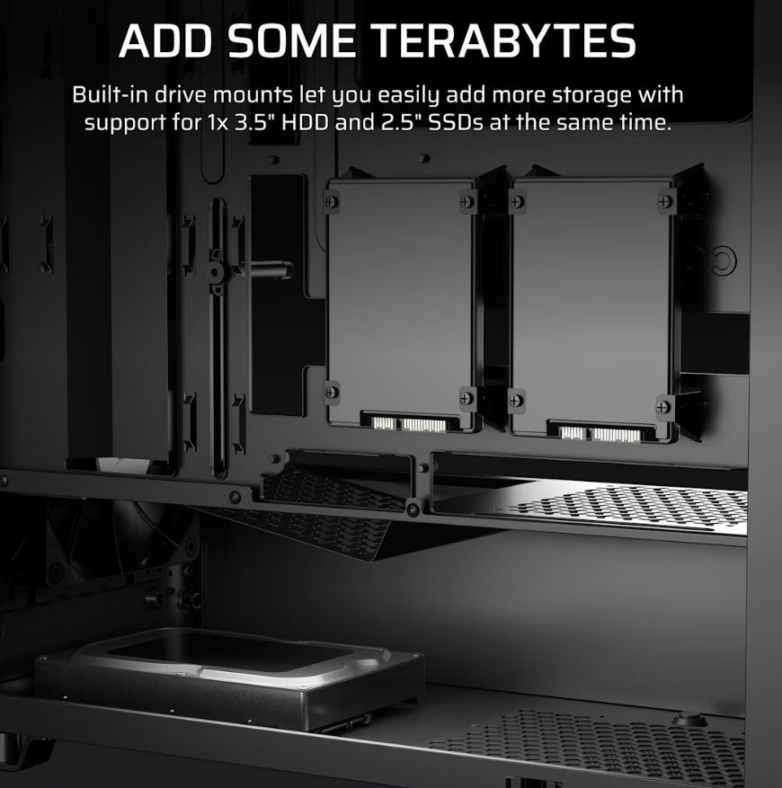 Corsair PC Case | 3200D RS | Mid-Tower | Black