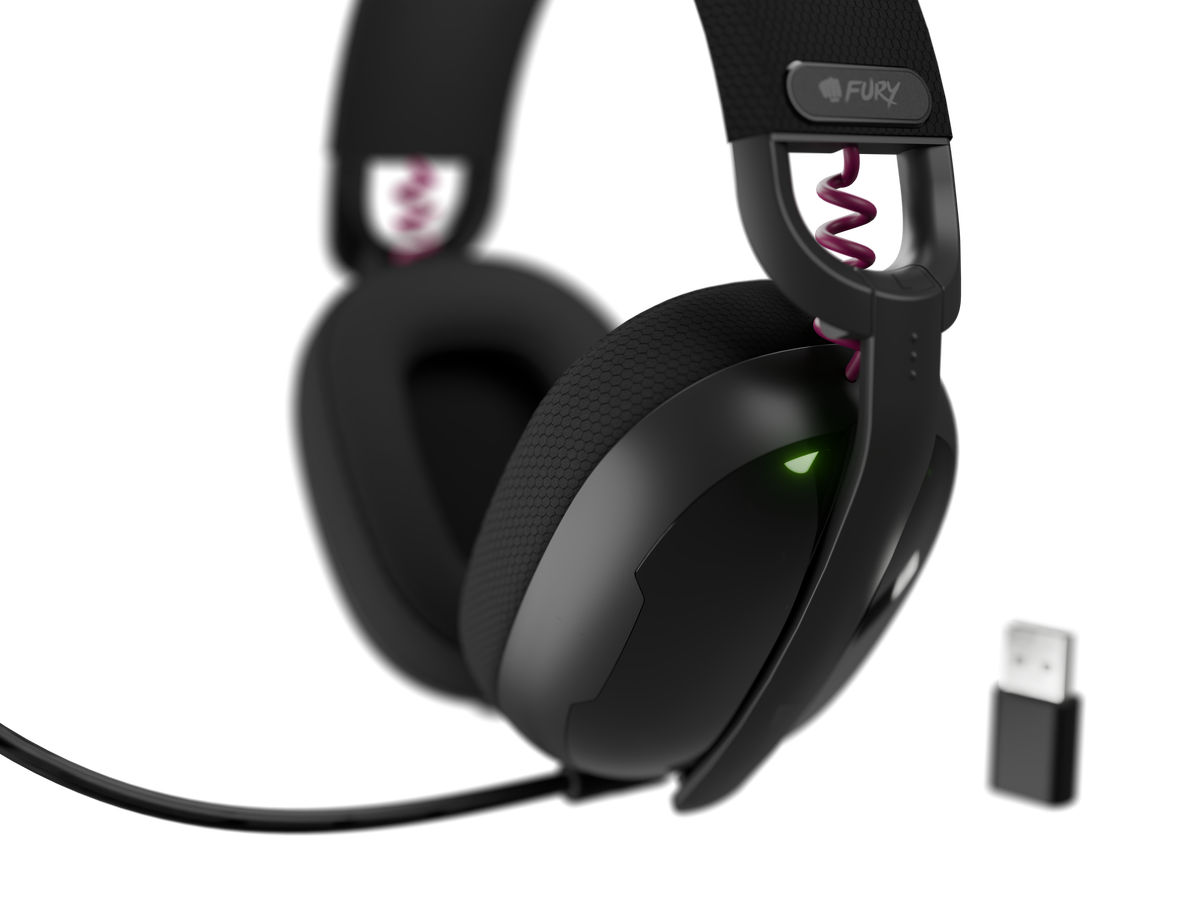 Fury | Gaming Headset | Fukiya F6 | Bluetooth | Over-Ear | Microphone | Black