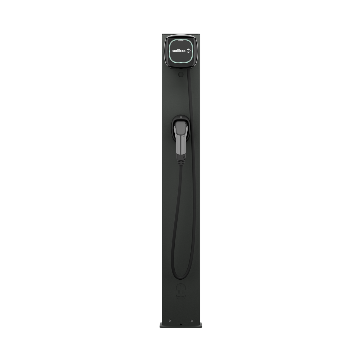 Wallbox | Pedestal Eiffel Basic Dual for Pulsar family, Black