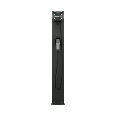 Wallbox | Pedestal Eiffel Basic Dual for Pulsar family, Black