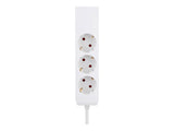 Neomounts | Desk socket with clamp and USB-C and USB-A ports - Quick charge | DS22-840WH6