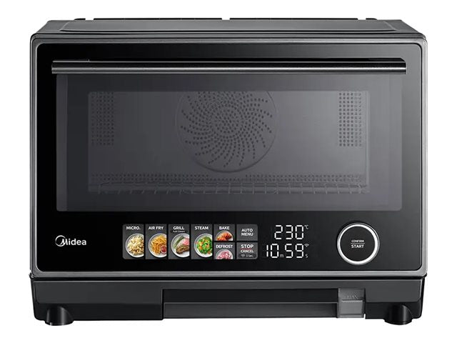 Midea Microwave oven | MSO25H | Free standing | 1000 W | Convection | 25 L | Grill | Black