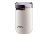 Gorenje | Coffee Grinder | SMK150SW | 150 W | Coffee beans capacity 45 g | Lid safety switch | White