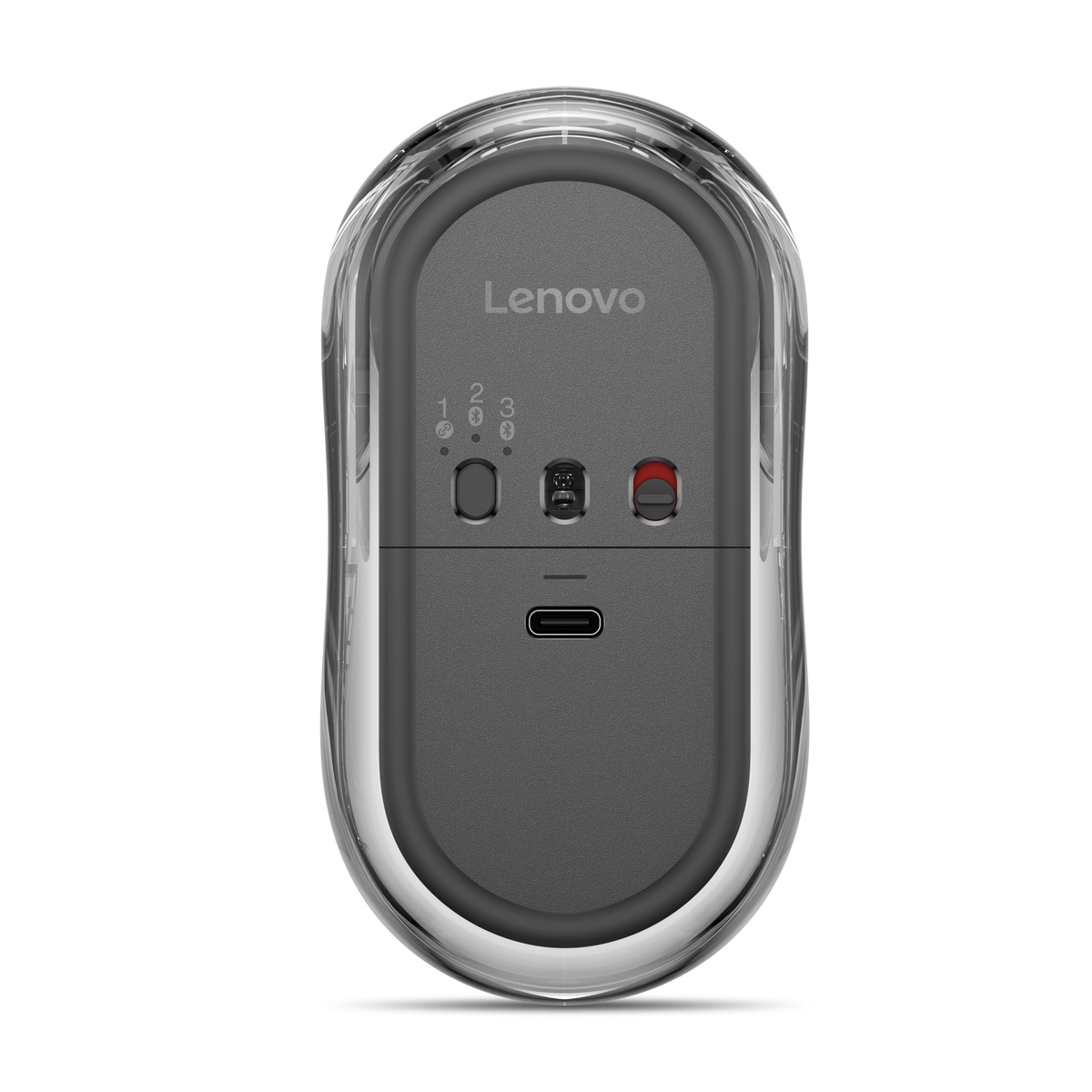 Lenovo Multi-Mode Mouse 8000 | Wireless | 2.4G, Bluetooth 5.3 | Thunder Grey