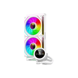 Gamemax CPU Liquid Cooler | ICEBURG 240 DIGITAL WH | White