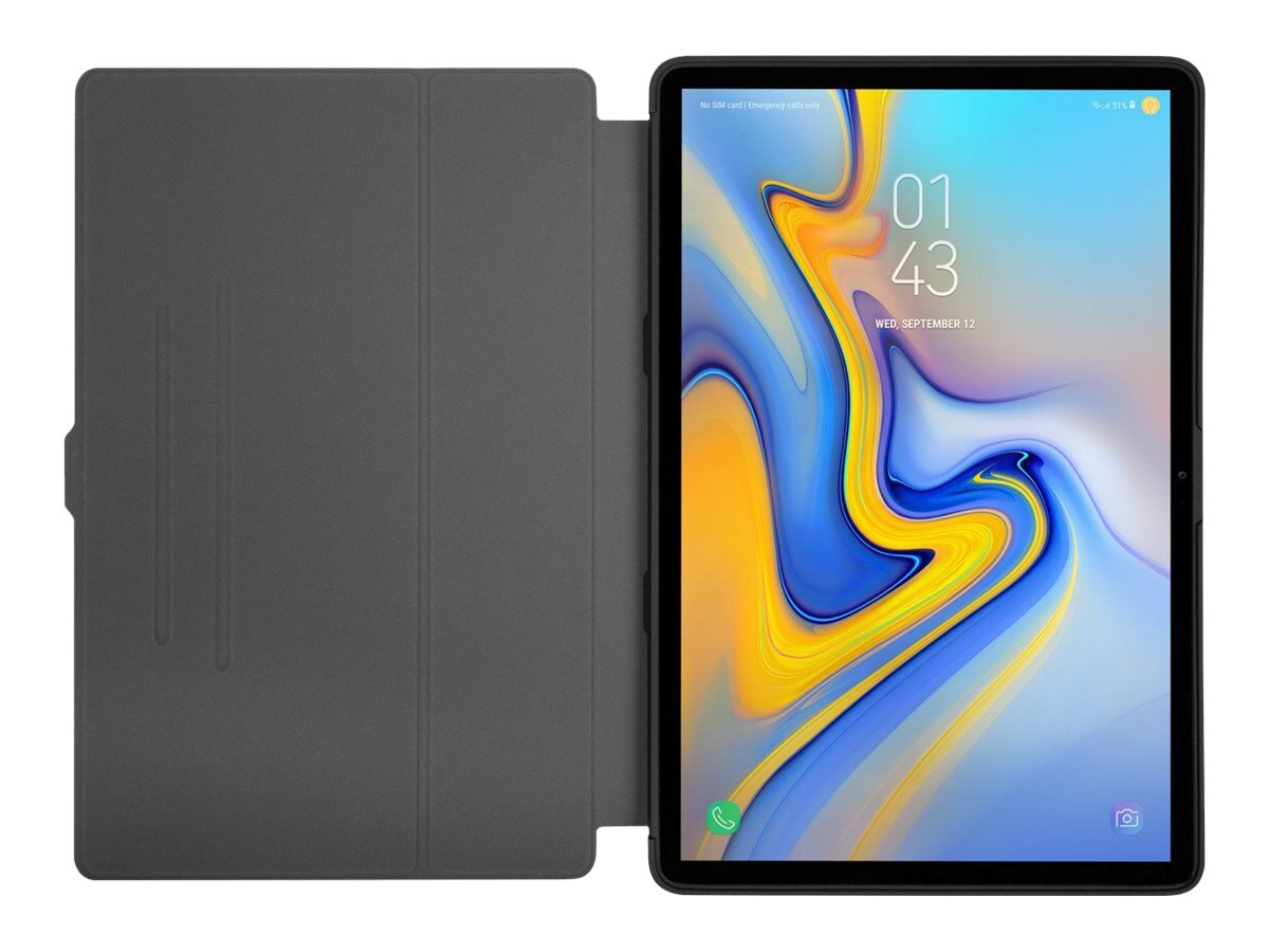 Targus Click-In Case | THZ904GL | Tablet Case | Samsung Galaxy Tab S10+ 12.4” , Tab S9+ 12.4”, Tab S9 FE+ 12.4”, Tab S8+ 12.4”, Tab S7+ 12.4”, Tab S7 FE 12.4” | Black