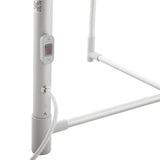 Adler | Foldable Electric Clothes Dryer | AD 7829 | 300 W | Silver/White