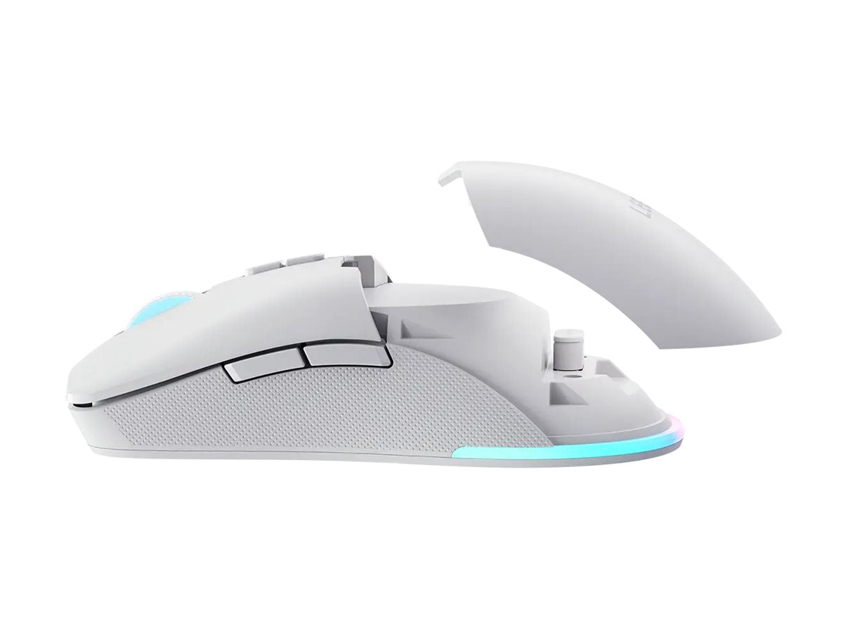 Lenovo RGB Gaming Mouse | Legion M220 | Wireless | 2.4 GHz, Bluetooth, Wired | Glacier White