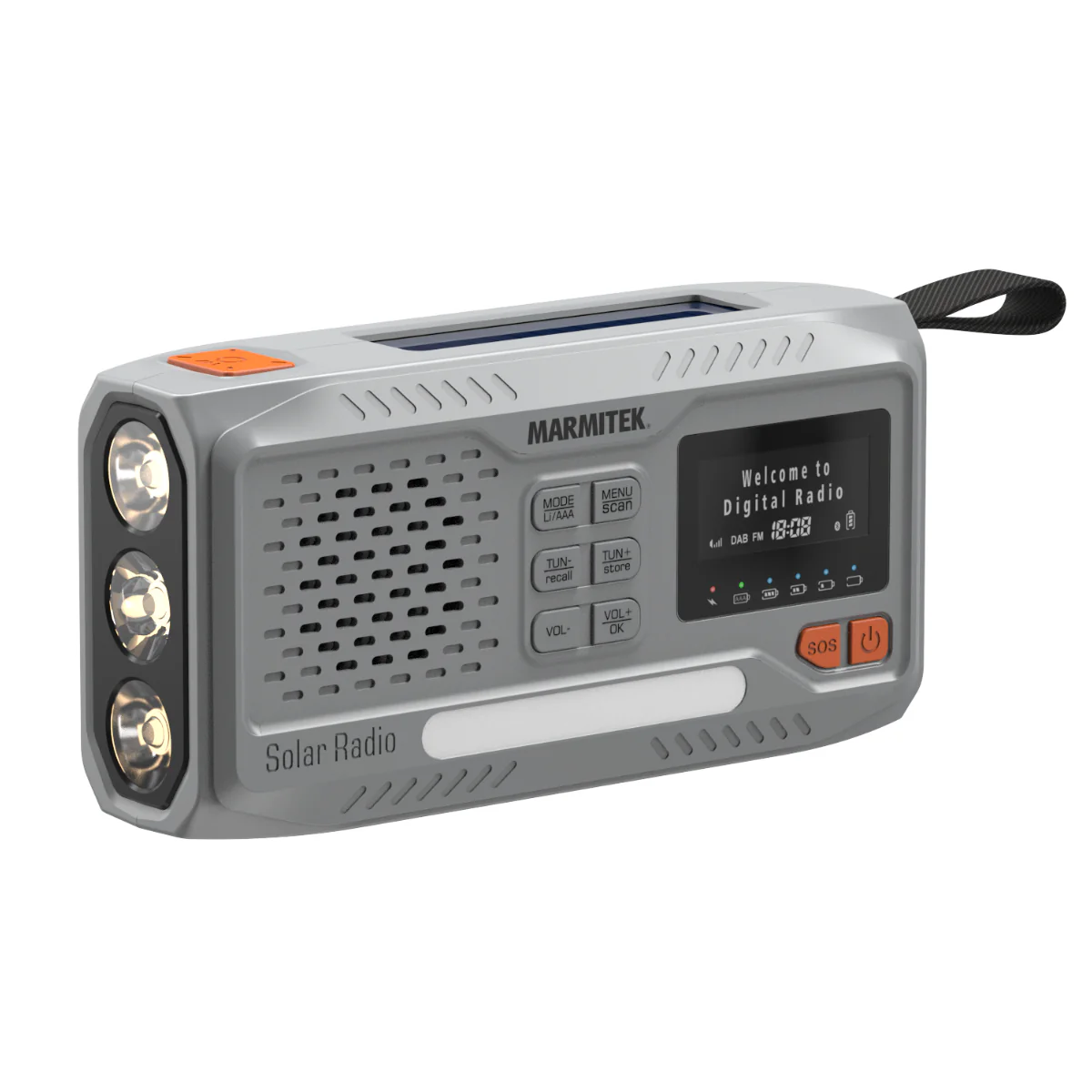 Marmitek Outdoor Radio | RESQ 100 | Gray
