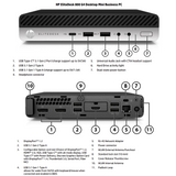 HP Renewed Grade A | EliteDesk 800 G4 | Intel Core i5 | i5-8500T | 8 GB | SSD | 256 GB | Intel UHD Graphics 630 | Wi-Fi | Windows 11 Pro