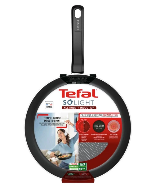 TEFAL | H0560342 So'Light | Frying | Diameter 22 cm | Suitable for induction hob | Fixed handle | Gray
