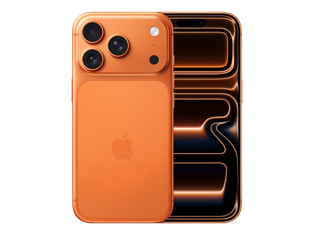 Apple | iPhone 17 Pro | Cosmic Orange | 6.3 " | 2622 x 1206 pixels | OLED | A19 Pro | Internal RAM 12 GB | 512 GB | Dual SIM | Nano SIM | 5G | Main camera resolution 48 MP | iOS 26 | Secondary camera resolution 48 MP