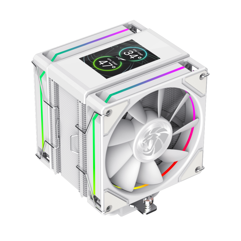 Gamemax CPU Air Cooler | SIGMA 620 LCD WH | White