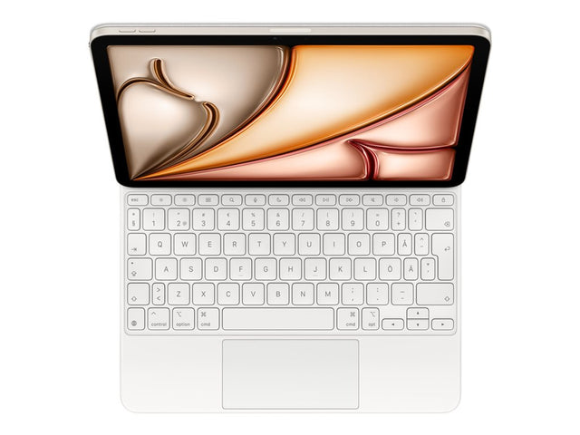 Apple Magic Keyboard for iPad Air 11-inch (M3) - Swedish - White | Apple