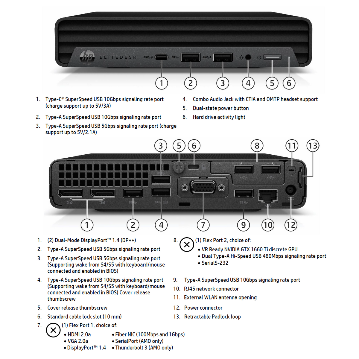 HP Renewed Grade A | EliteDesk 800 G6 | Intel Core i5 | i5-10500 | 16 GB | SSD | 256 GB | Intel UHD Graphics | Windows 11 Pro