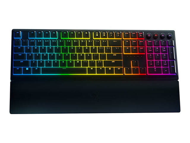 Razer | Gaming Keyboard | Ornata V3 | Gaming keyboard | Wired | RGB LED light | NORD | Razer Mecha-Membrane | Black