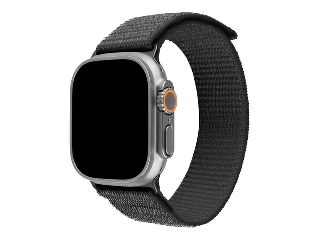 Fixed | Sporty Strap for Apple Watch Ultra 49mm | 160-210 mm | Nylon | Dark gray