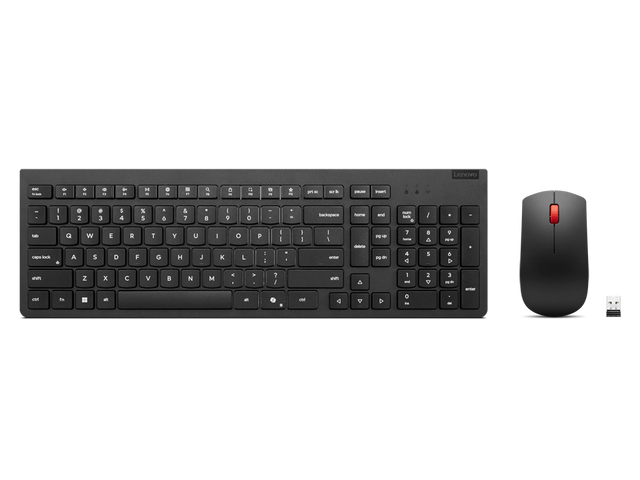 Lenovo Essential Wireless Combo Keyboard & Mouse Gen2 | Keyboard and Mouse Set | Wireless | Mouse included | Lithuanian | Black