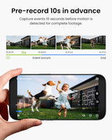 Reolink | Wireless Pan & Tilt Long Lasting Solar/Battery Camera with Spotlights | Altas Series B630 with Solar Panel | Bullet | 4 MP | 4mm/F1.0 | Micro SD, Max. 512 GB