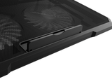 Fury Laptop Cooler Cooling Pad Fury Gunbai G3 Fans, RGB LED Light, 2 USB, 14.1-17.3"