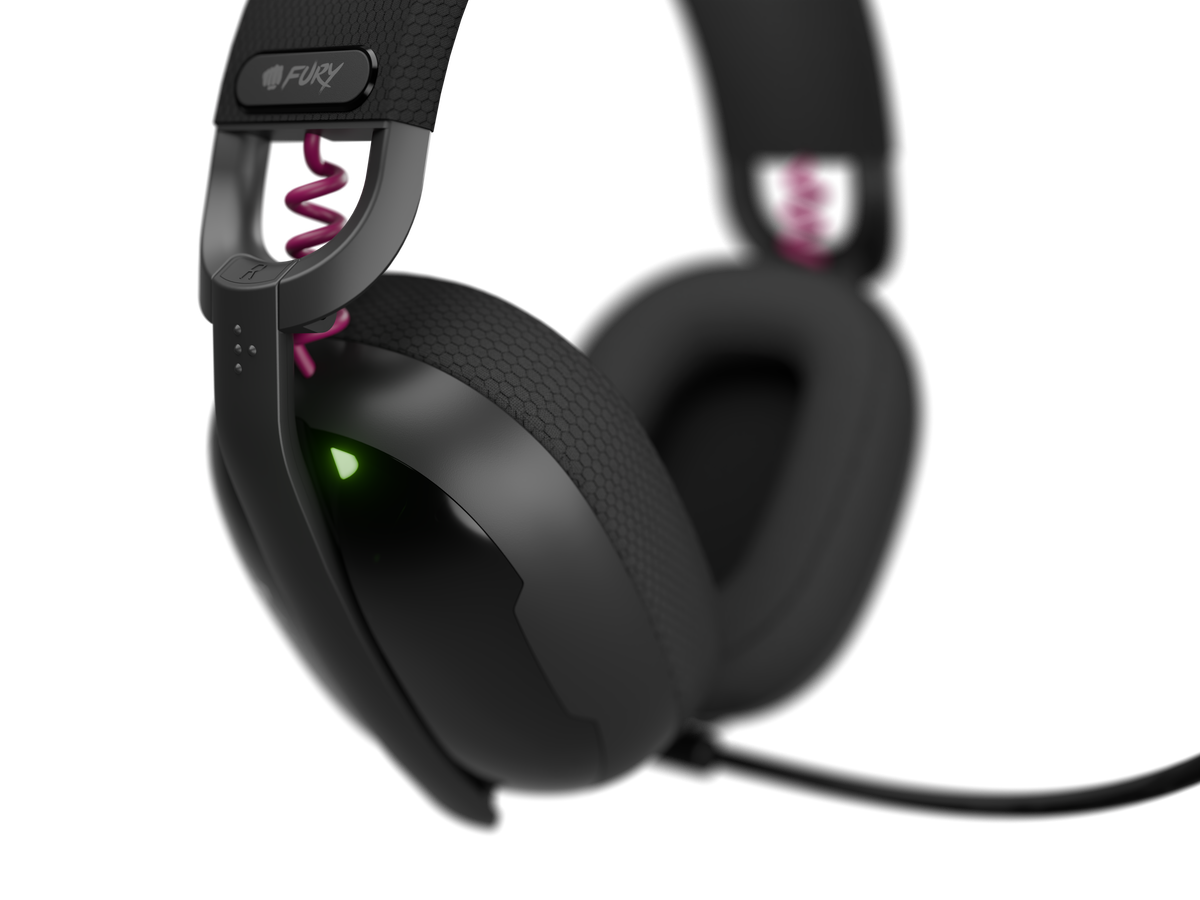 Fury | Gaming Headset | Fukiya F6 | Bluetooth | Over-Ear | Microphone | Black