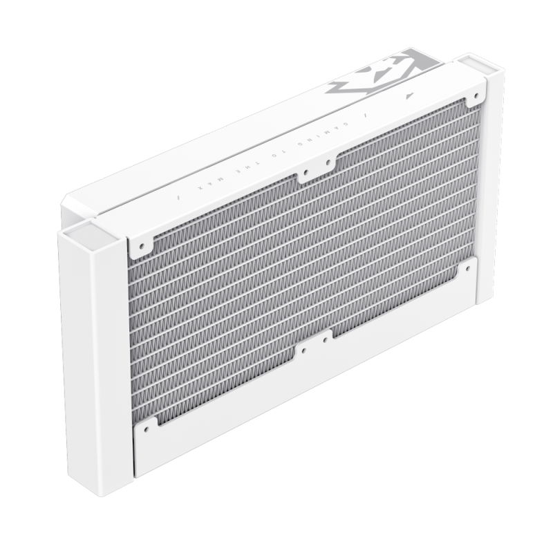 Gamemax CPU Liquid Cooler | GLACIER 240 LCD WH | White