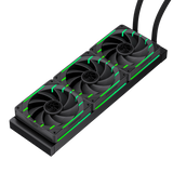 Gamemax CPU Liquid Cooler | HAILSTORM 360 LCD BK | Black