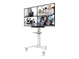 Neomounts AV1-825BL Videobar and multimedia kit - universal | Adjustable Height | Maximum weight (capacity) 9 kg | Black
