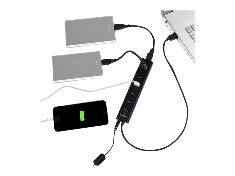 AXAGON USB3.0 Charging hub | HUE-SA7BP