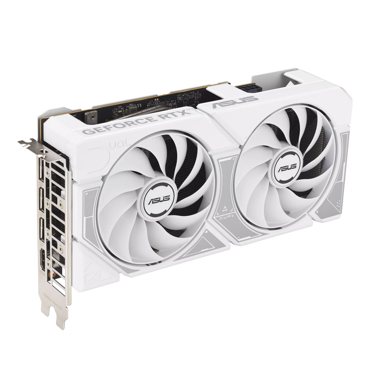 Asus Dual GeForce RTX 5060 White OC Edition 8GB GDDR7 | NVIDIA | 8 GB | GeForce RTX 5060 | GDDR7 | HDMI ports quantity 1 | PCI Express 5.0