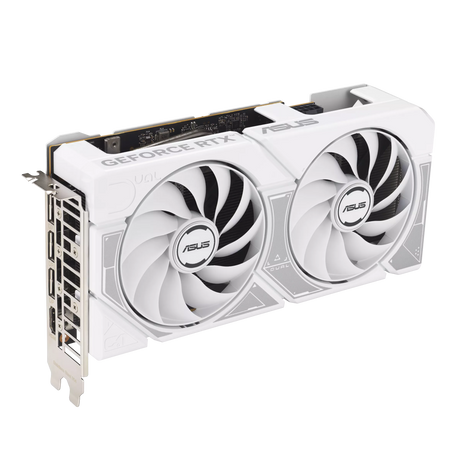 Asus Dual GeForce RTX 5060 White OC Edition 8GB GDDR7 | NVIDIA | 8 GB | GeForce RTX 5060 | GDDR7 | HDMI ports quantity 1 | PCI Express 5.0