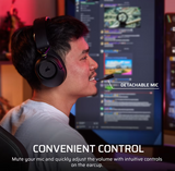 Corsair Gaming Headset | HS35 v3 | Bluetooth | Over-Ear | Microphone | Carbon