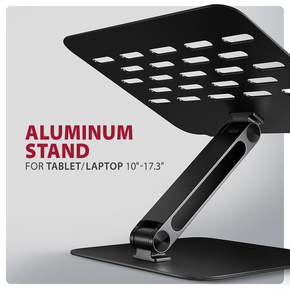 AXAGON STND-LQB stand for notebooks and tablets | Adjustable Height, Angle | 10-17.3 " | Maximum weight (capacity) 5 kg | Black