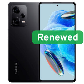 Xiaomi Renewed | Grade A | Redmi Note 12 Pro 5G | 128 GB | Midnight Black | 5G | O | Xiaomi Renewed