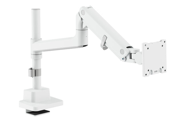 Digitus Desk Mount | DA-90476 Single Monitor Mount | Height, tilt, pivot, rotation, depth | 57 " | Maximum weight (capacity) 27 kg | White