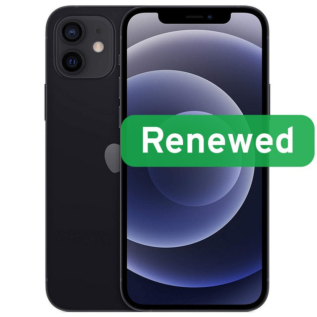 Apple Renewed | Grade C | iPhone 12 | 64 GB | Black | 5G | O | Apple Renewed