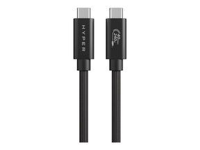Hyper | HyperDrive Next USB4 Type-C Performance Cable, 1.2 m | HD6500BKGL