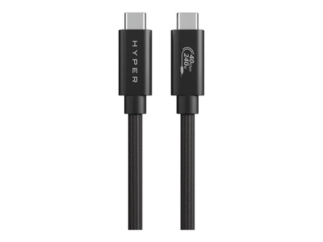 Hyper | HyperDrive Next USB4 Type-C Performance Cable, 1.2 m | HD6500BKGL