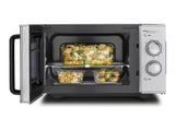 Caso | Ceramic Microwave Oven with Grill | MG 25 Ecostyle | Free standing | 900 W | 25 L | Grill | Silver