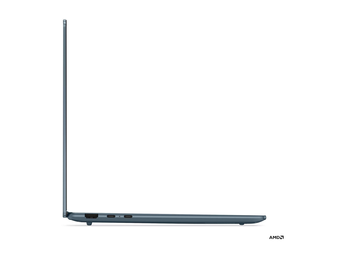 Lenovo- Yoga Slim 7 14AKP10 AMD | Tidal Teal | 14 " | OLED | WUXGA | 1920 x 1200 pixels | Glossy | AMD Ryzen AI 5 | 330 | 16 GB | Soldered LPDDR5X | Solid-state drive capacity 512 GB | AMD Radeon 820M Graphics | Windows 11 Home | 802.11be | Bluetooth vers